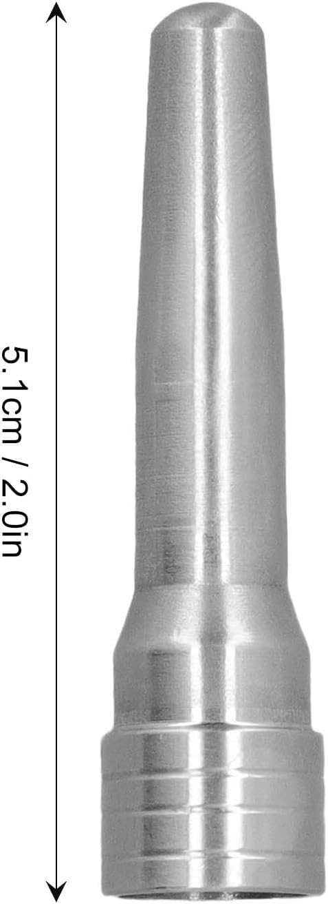 2Pcs Stainless Steel Coffee Machine Steam Nozzle, Suitable for Home Kitchen Cafe Milk Foam