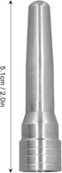 2Pcs Stainless Steel Coffee Machine Steam Nozzle, Suitable for Home Kitchen Cafe Milk Foam