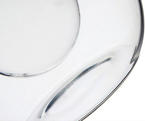 ELETON 2 in 1 Oil and Vinegar Dispenser Bottle, Glass Cruet with Cork Stoppers, Hand-blown Jar