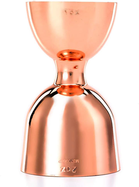 Barfly M37006CP Heavy-Duty Copper Bell Jigger - 1 oz x 2 oz