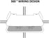 Denpetec Set-Top Floating Shelf for TV Components,TV Box Shelf Thick DVD Player, Wall Hanging Shelf Punching-Free