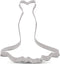 LILIAO Wedding Dress Cookie Cutter - 4 x 4.3 inches, Stainless Steel