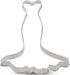 LILIAO Wedding Dress Cookie Cutter - 4 x 4.3 inches, Stainless Steel