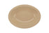 G.E.T. DN-332-S-EC Brown 32 oz. Oval Rimmed Melamine Bowls, Pack of 4 - Sandstone