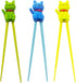 Cute Tableware Learning Training Helper - Chopsticks for Kid Beginner Adult (3pcs, Lucky Cat)