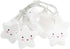 NIWWIN 10 LED Battery Powered Room Light Baby Kids Cute Star Face Shape Lamp Corridor Decor Small Night Light Halloween