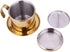 Stainless Steel Vietnamese Coffee Maker Filters, Drip Coffee Filter Pot, Single Serving Cup for Coffee Lovers