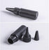 NANSHINE 10pcs 60ml Black Plastic Squeeze Dispensing Bottles for DIY Crafts, Glue, Liquids
