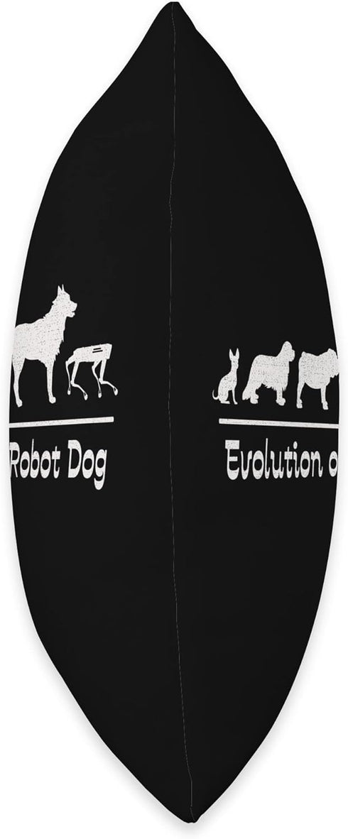 Drone Dog Toy Programmer Coding Automation Canine Robotics Throw Pillow, 18x18, Multicolor