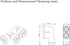 Fluid Connector F-form 66821 for Jura Thermoblock 2003, Coffee Machine Water Line, Steam Connection Joint