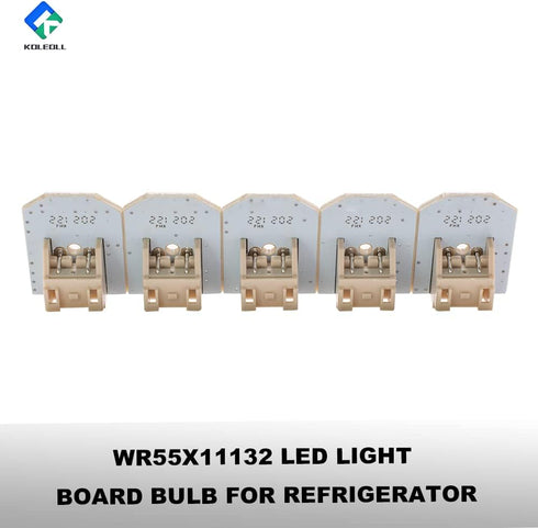 WR55X11132 WR55X25754 WR55X26486 LED Light Compatible with GE Refrigerator, 5 Pack