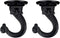 2 Sets 55mm/2.17" Heavy Duty Ceiling Hooks, Metal Ceiling Hooks with Hardware for Hanging Plants and Chandeliers