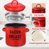 Emptycolor 46oz Bacon Grease Saver with Strainer Grease Container for Kitchen, Cooking Oil Bacon Fat Storage Can Jar
