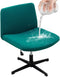 TOPCHANCES Dining Room Chair Covers, Stretchable Waterproof Armless Criss Cross Slipcover for Home Office Party