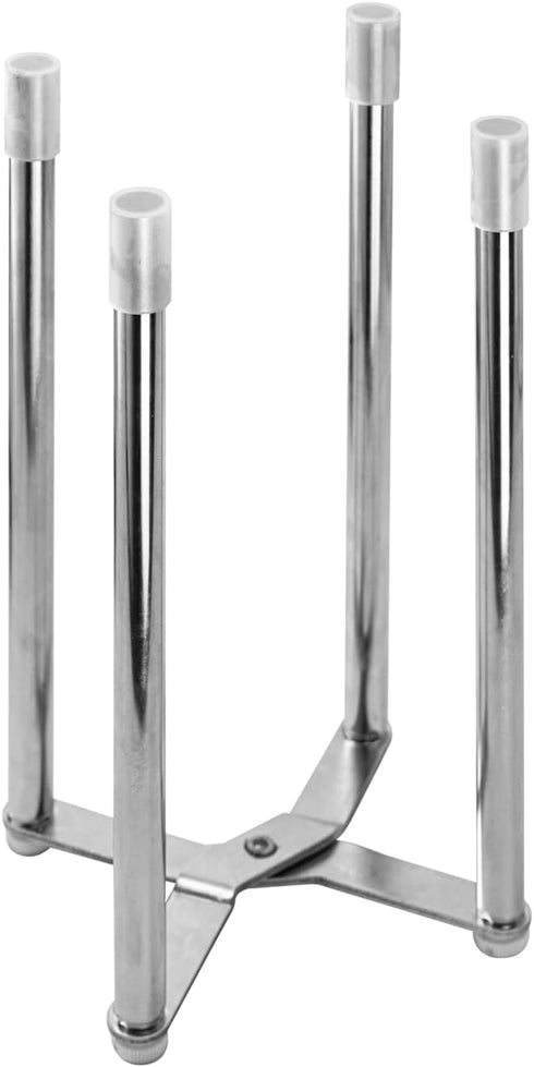 Drying Rack, Stainless Steel Kitchen Stand Holder for Bottles, Cups, and Plastic Bags, Multifunctional Countertop Shelf