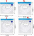 10pcs Handy Portable Vacuum Sealer Bags for Food, Kitchen Heat Sealing Machine (NO Hand Pump)
