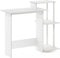 Furinno Efficient Home Laptop Notebook Computer Desk - White/White