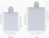 Joseph Joseph Chop2Pot Plus Folding Chopping Board, Regular, Pale Blue Medium