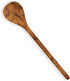 Handmade Olive Wood Spoon, 12" Long Handle, Large Wooden Spoon for Cooking, Nonstick Kitchen Utensil