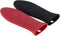 2 Pack Silicone Pan Handle Sleeve, Heat Resistant Cast Iron Skillet Handle Covers for Kitchen