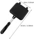 Double-Sided Non-stick Frying Pan, Grill Pan, Waffle Maker for Cake, Toast, Sandwich, Snack Griddle