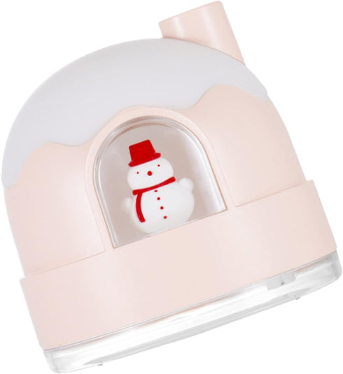 Cool Mist Humidifier with Night Light, Quiet Ultrasound Humidifiers for Bedroom, Auto Shut Off Cute Snowhouse Design