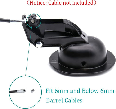 2Pcs Universal Heavy-Duty Metal Recliner Release Pull Handles, Fits Ashley, Lazy Boy, Most Brands, 3" x 3.5"