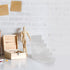 5-Tier 7.67X7.28X3.93 Inches Cabilock Multi-Layer Acrylic Wallet Display Shelf Purse Organizer Stand for Tabletop Use