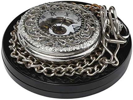 TamBee 4PCS 2Inch Acrylic Lazy Susan Turntable Organizer - Black Revolving Display Base for Kitchen Pantry