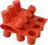TOPYS 15 Cavities Cylindrical Fondant Silicone Mold, DIY Cylinder Pastry Cupcake Jelly Mousse Pan