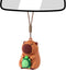 Capybara Car Accessories, Aesthetic Mirror Hanging Ornament, Cute Animal Pendant for Women, Men & Teens