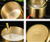 Gold Stainless Steel Sugar Bowl, Spice Jar Seasoning Pot with Lid and Spoon