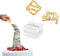 Money Pull Out Kit - Birthday Money Box with 1 Pcs Happy Birthday Cake Topper and 20 Transparent Bag Pockets