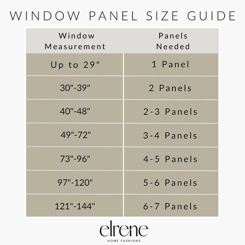 Elrene Home Fashions Kaiden Geometric Room-Darkening Window Curtain, Single Panel 52" W x 95" L, Black