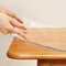 SPLENDEFUL Square 18x18 Clear PVC Table Cover Protector - Crystal Tablecloth for Coffee,