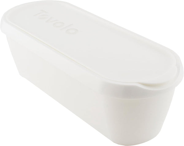 Tovolo Half Gallon Ice Cream Container for Home Made Ice Cream Glide