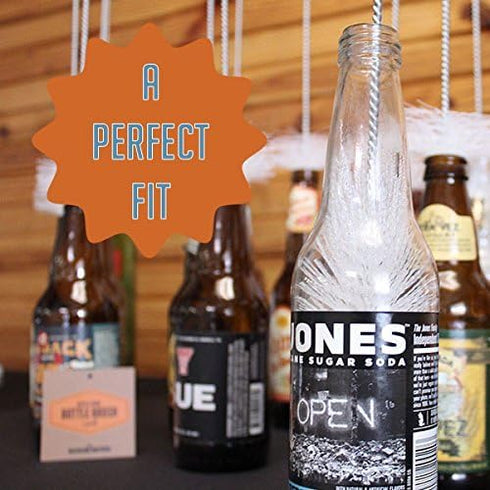 1-Pack 16" Bottle Brush great for cleaning Beer, Wine, Water, Soda, Kombucha