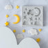 1Pc Star Moon Clouds Shaped Silicone Fondant Molds, Candy Chocolate Molds for DIY Cake Decorating Supplies