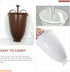 CALLARON 2pcs Doughnut Maker Machine, Mini Manual Donut Maker for Kitchen, Restaurant, Home Use
