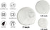 Spoon Rest - Ceramic Spoon Holder for Kitchen Counter, Dishwasher Safe Marble Decor, 3.5 Inches