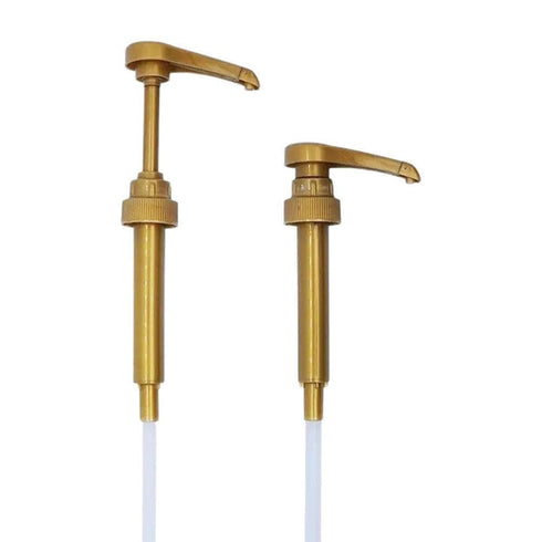 Syrup Pump Set of 2, Compatible with Torani, DaVinci, and Skinny, Fits 25.4 oz-750ml Bottles