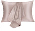Silk Pillowcase for Hair and Skin 2 Pack - 100% Mulberry Silk Hypoallergenic Soft Breathable with Hidden Zipper