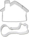 House & Antique Key Realtor Cookie Cutter Set, 2 Piece Tin Plated Steel, Made in the USA