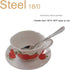 DJ-WARE Small Teaspoons Stainless Steel Tea Spoons Set of 12, 5.5 Inch