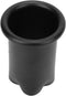 Estink Hair Dryer Holder, 9cm / 3.54in Black Stainless Steel Blow Dryer Shelf for Bathroom