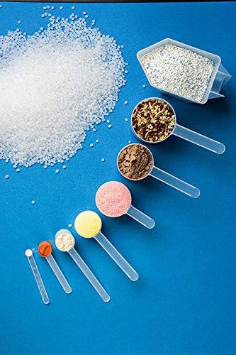 2 Tablespoon Long Handle Scoop for Measuring Coffee, Pet Food, Grains, Spices, Pack of 5 (1/8 Cup | 1 Oz. | 29.6 mL)