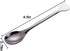Mini Dessert Spoons Set of 10, Stainless Steel Demitasse Spoons Mini Espresso Coffee Spoons, Small Spoons for Dessert, Tea, Appetizer - Heart-shaped Handle, 4.5-Inch