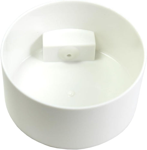 Teavac 6-Ounce Vacuum Sealed Tea Storage Container with Green Tea Sign, White Cap and Body