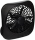 O2COOL Treva 5 Inch Battery Powered Fan, Portable Desk Fan with Compact Folding & Tilt Design, Black