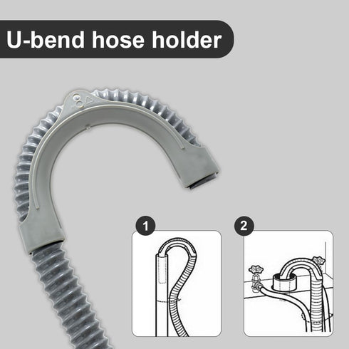 TTFLEX 6FT Universal Washing Machine Drain Hose, Flexible Replacement for Most Household Washing Machines